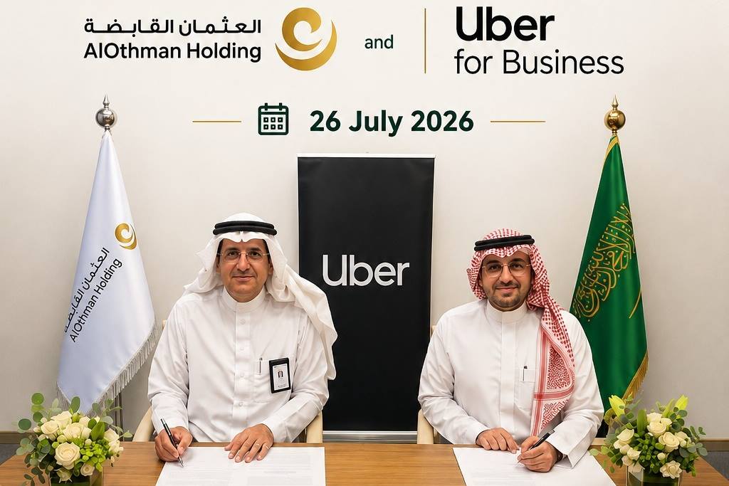 أبرمت شركة العثمان القابضة اتفاقية شراكة استراتيجية مع "أوبر للأعمال" (Uber for Business).